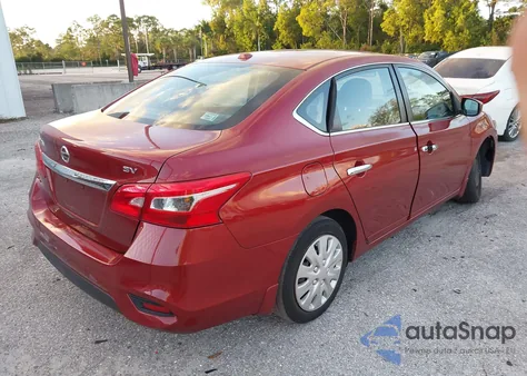 2017 Nissan Sentra Sv из США, поврежденный, VIN 3N1AB7AP5HY273359